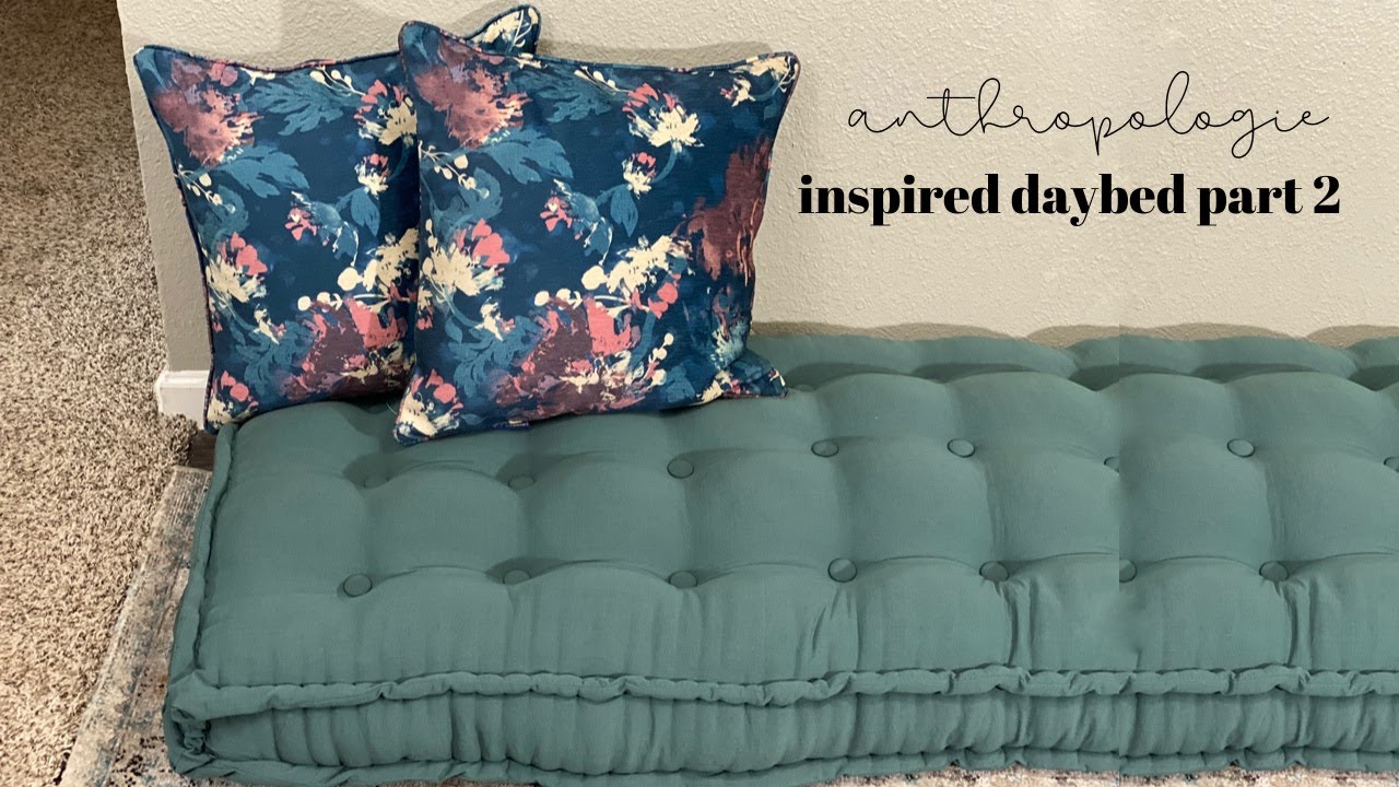Anthropologie Inspired DIY Floor Pillow| Part 2