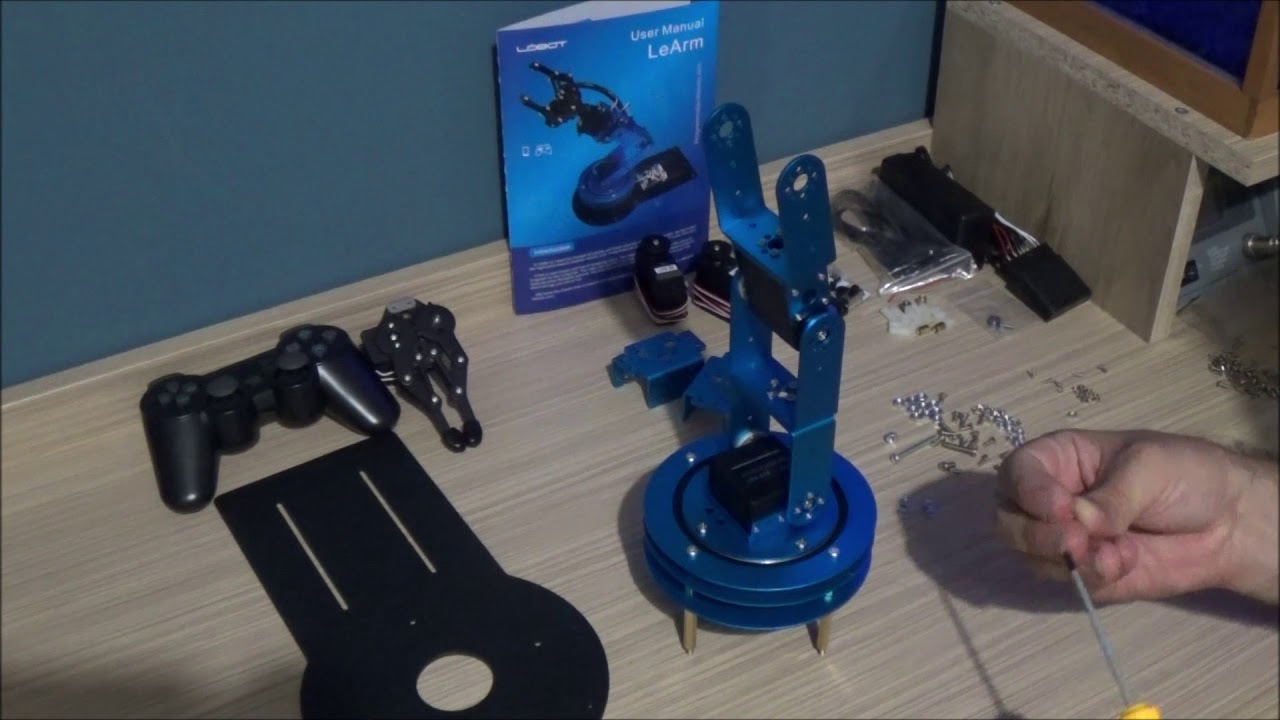 LeArm - Assembly Guide (Robotic Arm with claw)