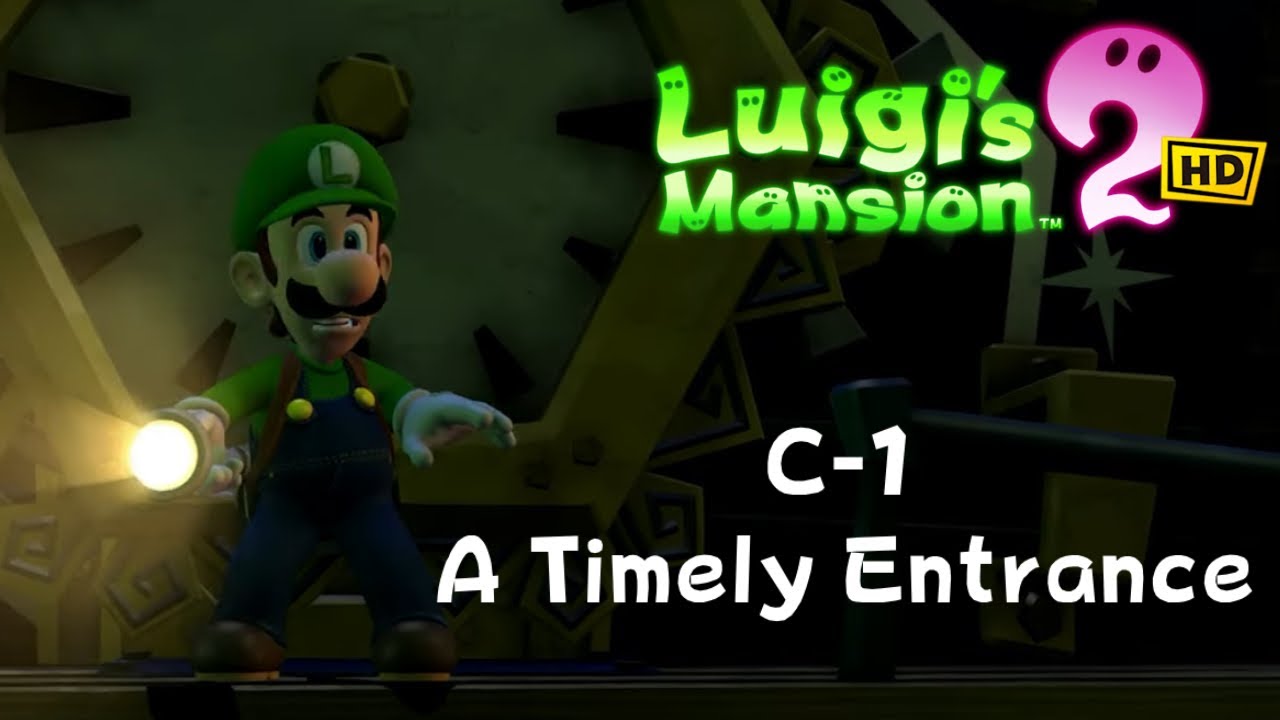 Let's Play Luigi's Mansion 2 HD: C-1 A Timely Entrance