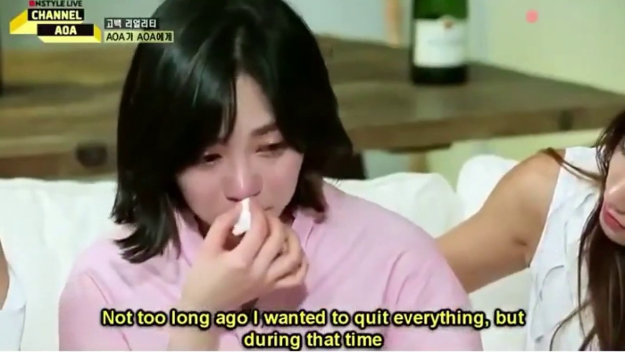 Mina and Jimin AOA moment |  What happened to mina and jimin aoa?