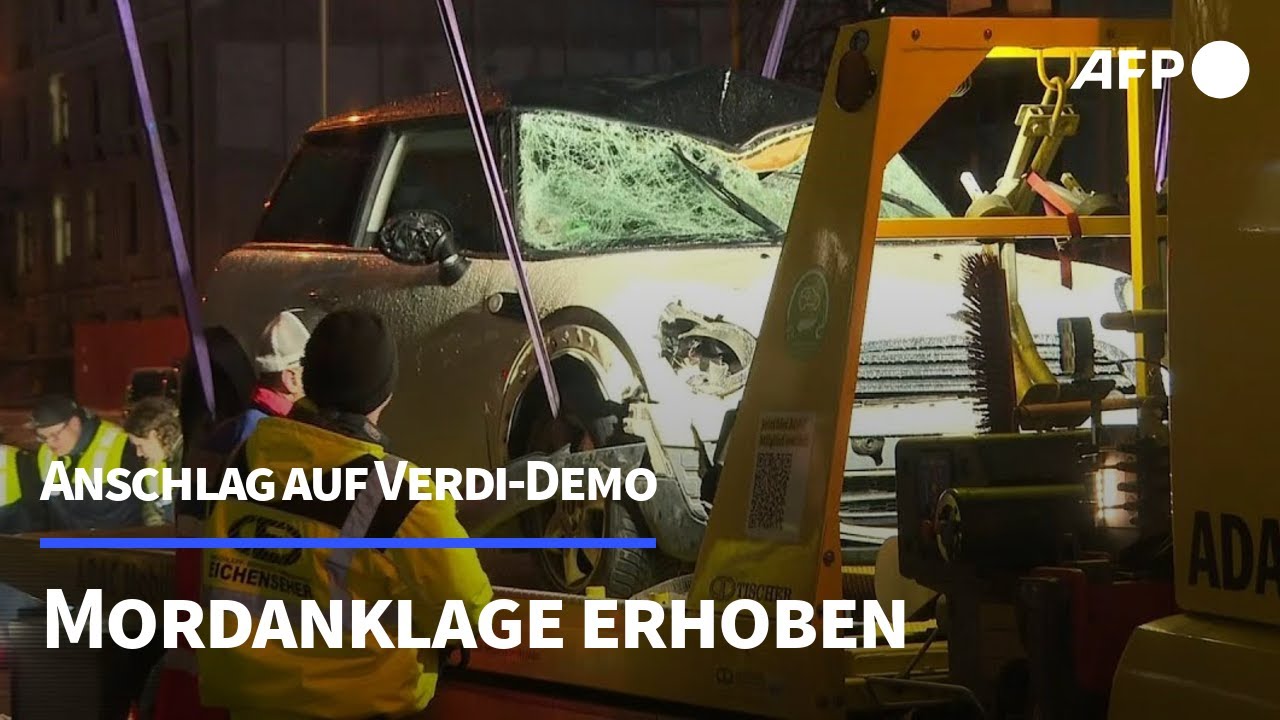 Anschlag auf Verdi-Demo in M&uuml;nchen: Mordanklage gegen Afghanen | AFP