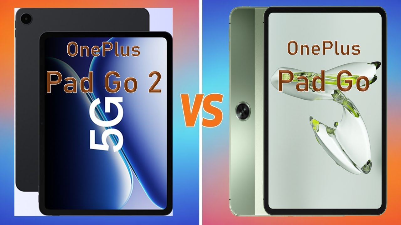 OnePlus Pad Go 2 vs OnePlus Pad Go