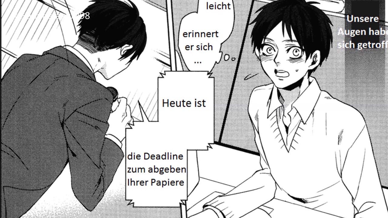 Eren x Levi Doujinshi DEUTSCH/German Ereri Doujinshi Riren