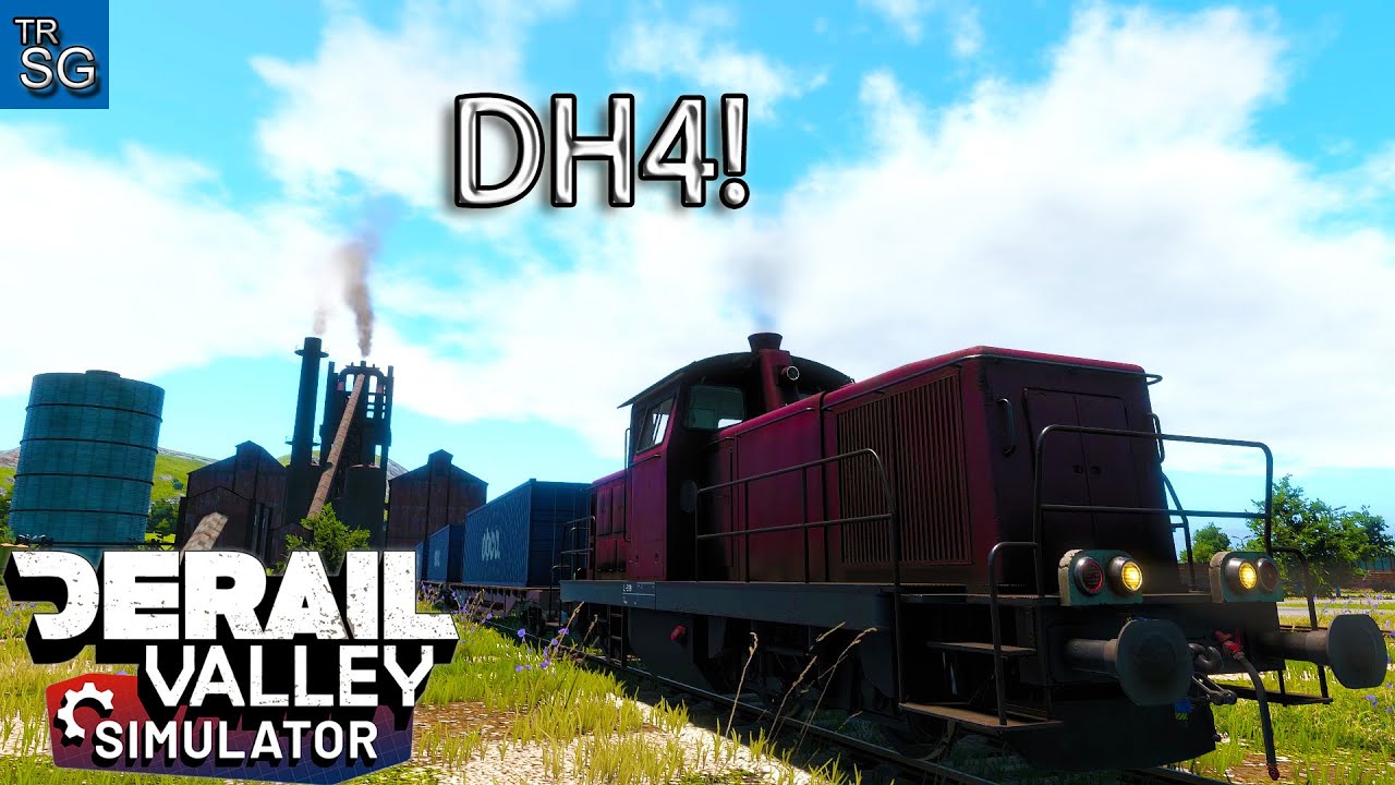 Derail Valley Simulator - DH4 Diesel Hydraulic 4 Axle Locomotive! #15