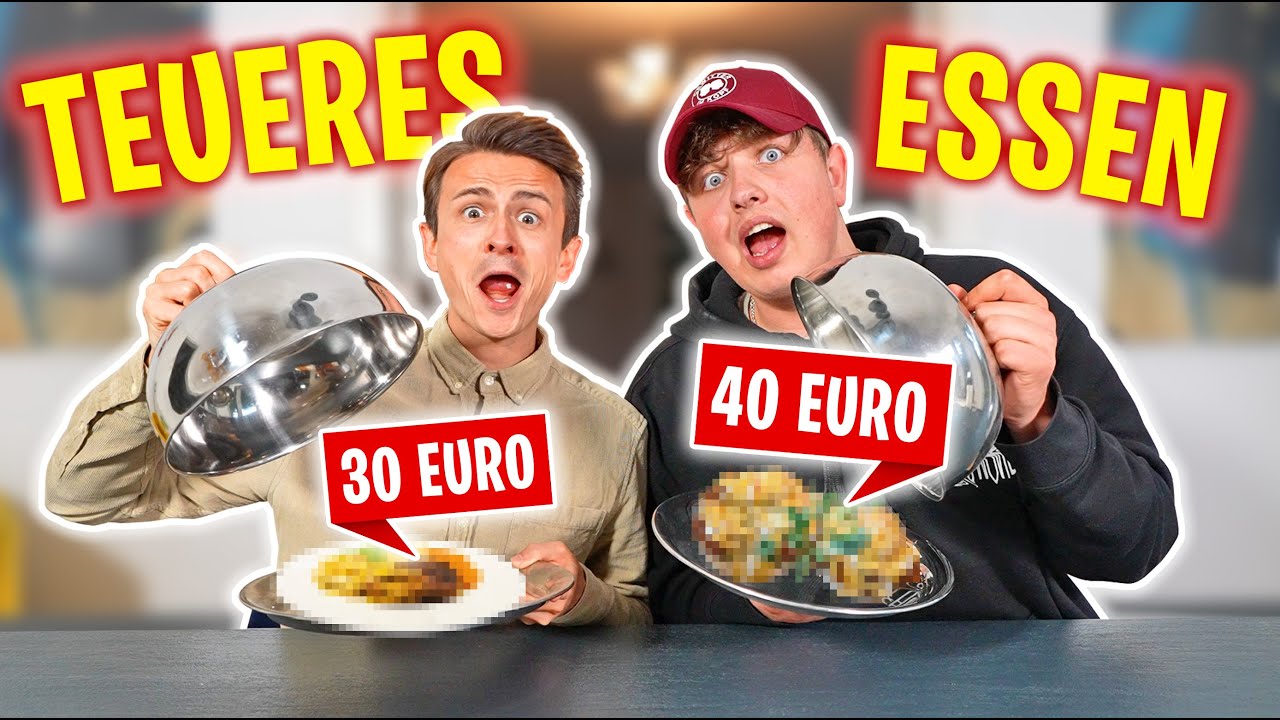 Wir bestellen das TEUERSTE ESSEN aus der Umgebung! 🤤 mit Smiley