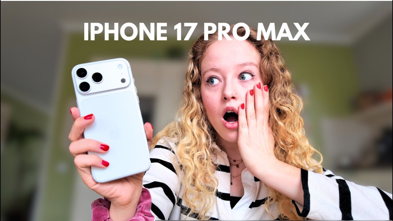 Ik kocht een Iphone 17 pro max en dit is wat ik ervan vind 📱