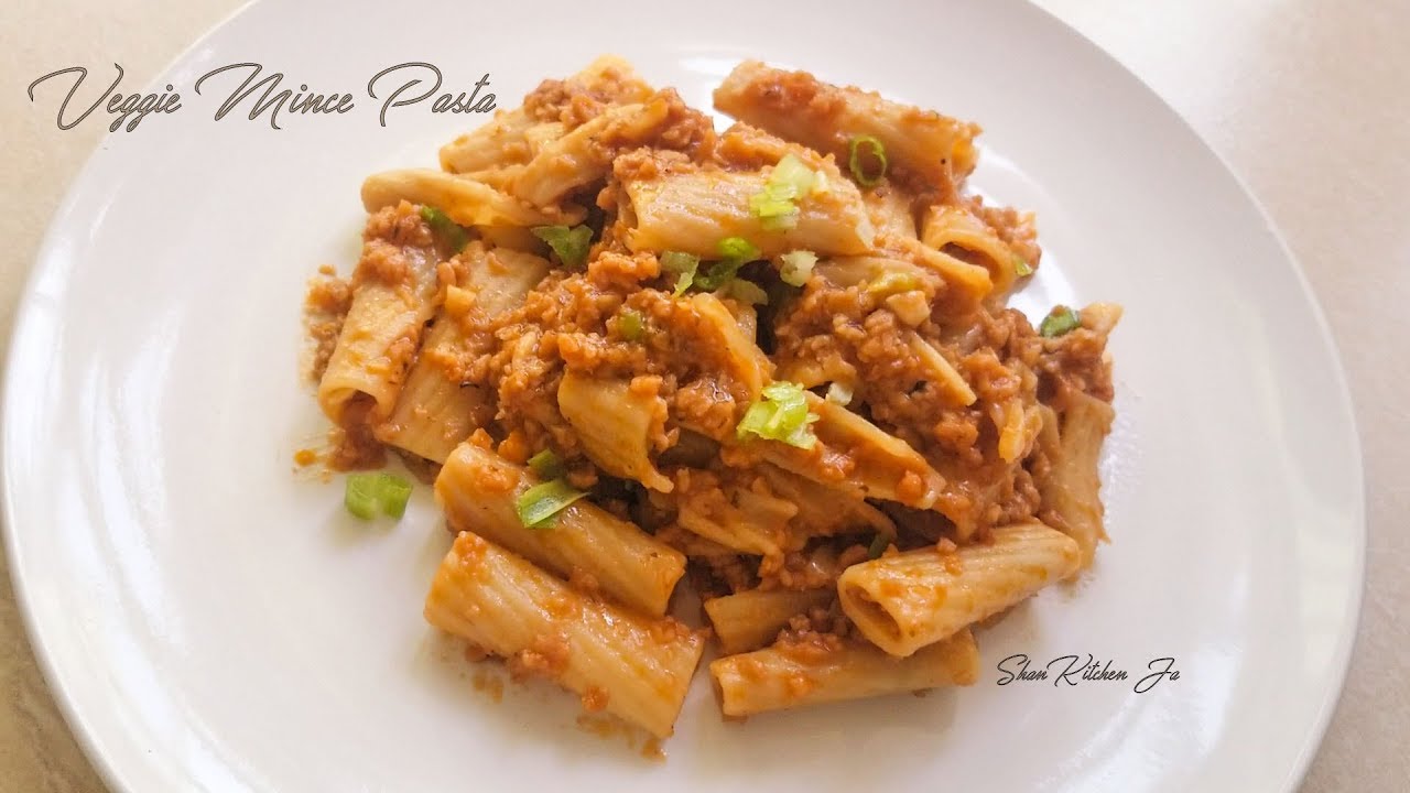 How to make veggie mince pasta