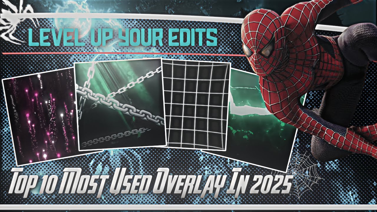 10 OVERLAYS You NEED in 2025 (The Only Pack You'll Ever Download) - FREE DOWNLOAD 