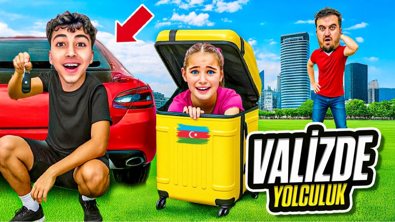 ELİF SİNEME KIŞKIRTMA, VALİZDE YOLCULUK !! ELİF SİNEM AZERBAYCANA GELMİYOR !!