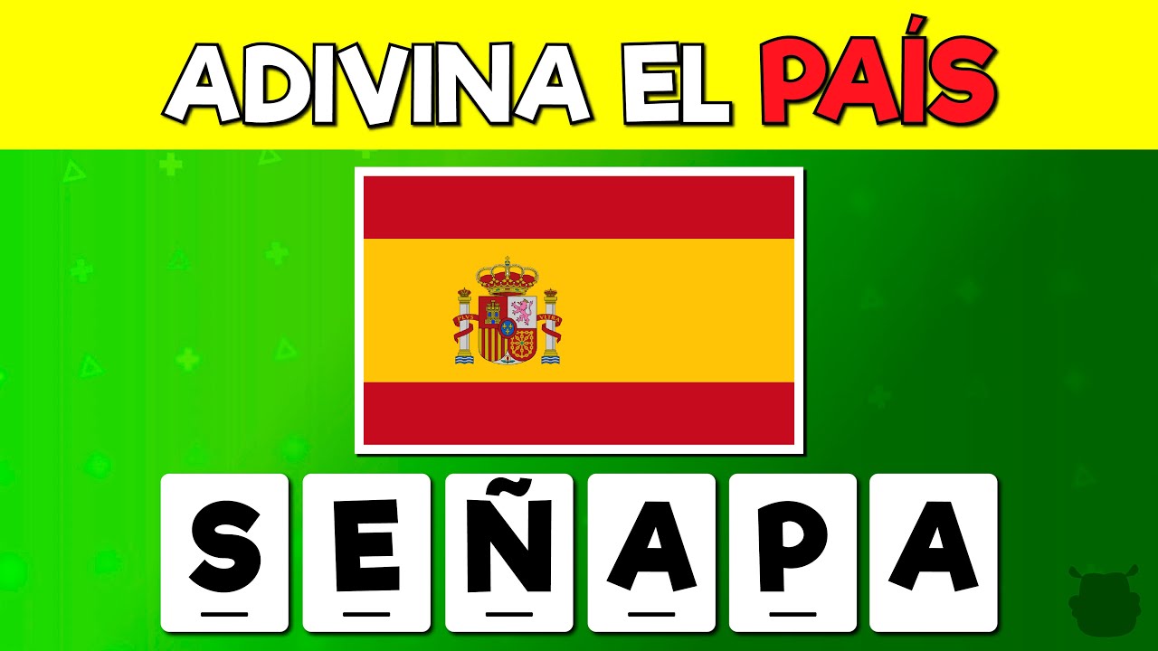 ¿QUÉ PAÍS ES? 🔴 Adivina el país con las letras desordenadas 🔴