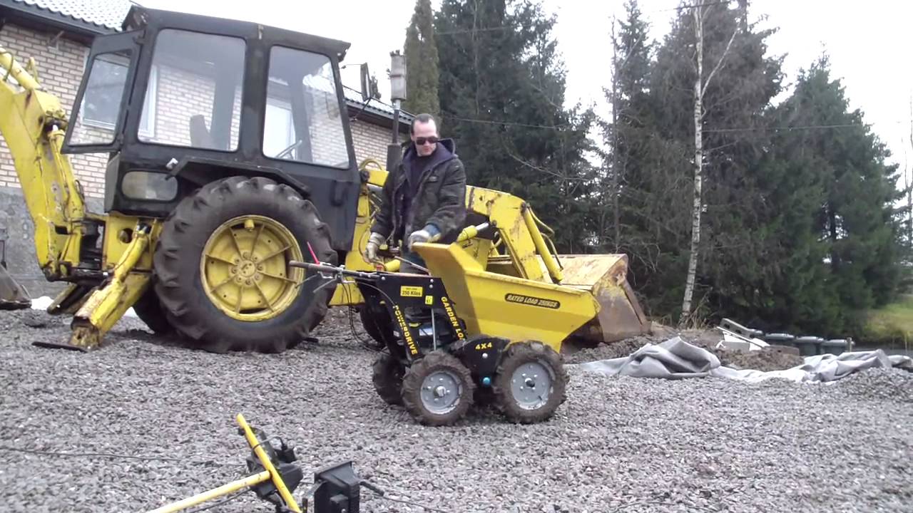 Garden Loader / Mini dumper / Motorisert trilleb&aring;r
