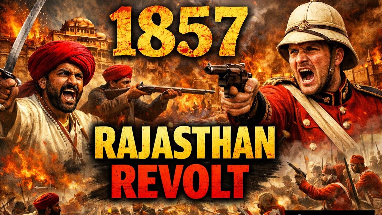 1857 Revolt of Rajasthan - Quick Revision 
