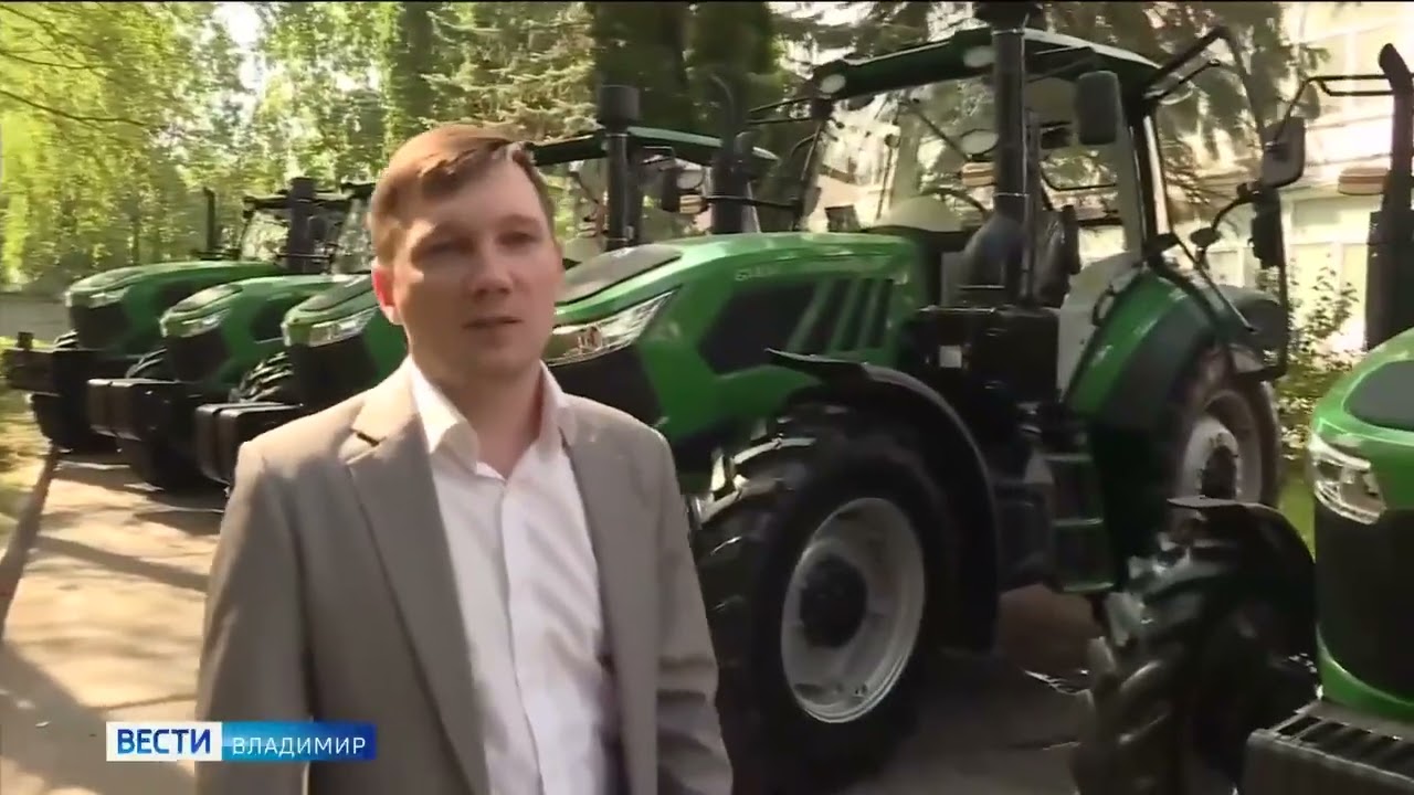 «Владимирский трактор» на шинах АО «Волтайр-Пром»