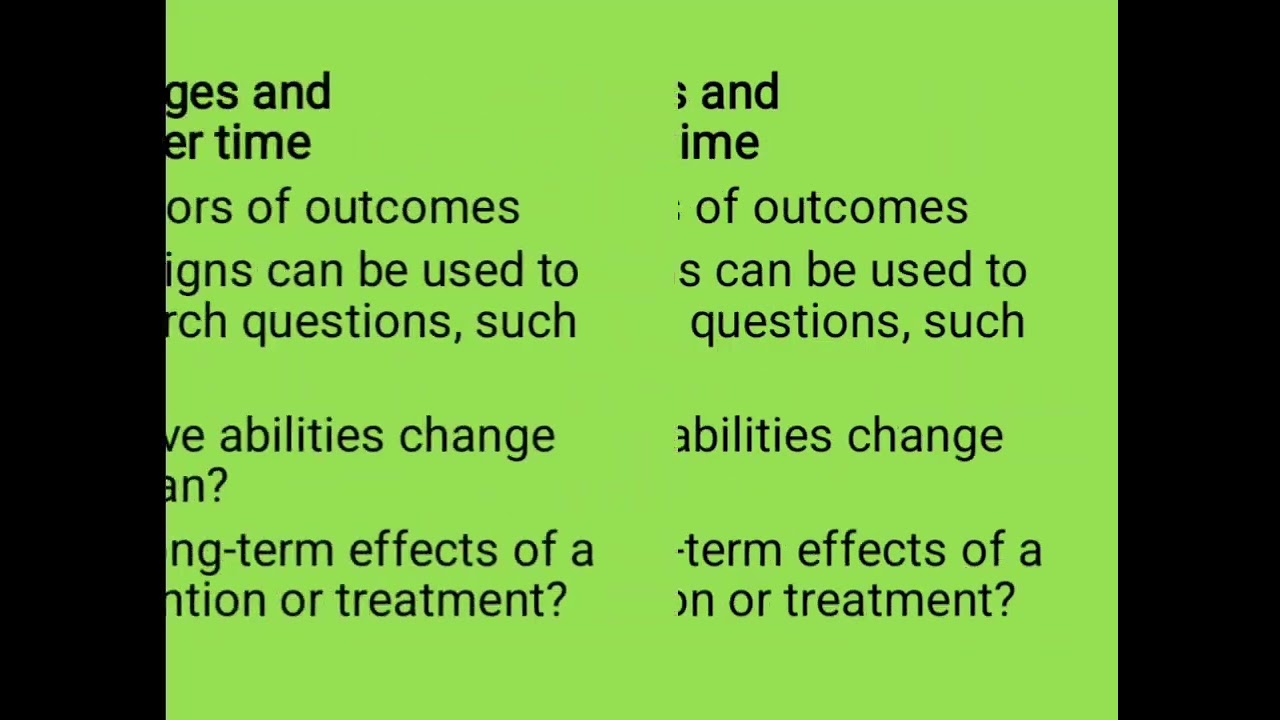 Advanced Research Methods, Lesson 1: Advanced Research Design 