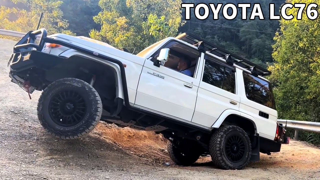 Китайский внедорожник 4X4: Toyota LC76 VS Prado, Subaru VS Land Rover Discovery 4! #offroad