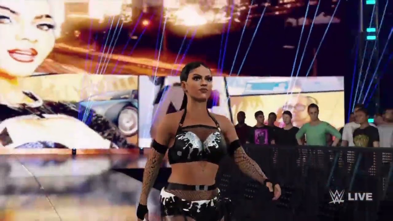 WWE 2K24 - Jaida Parker (CAW Entrance)