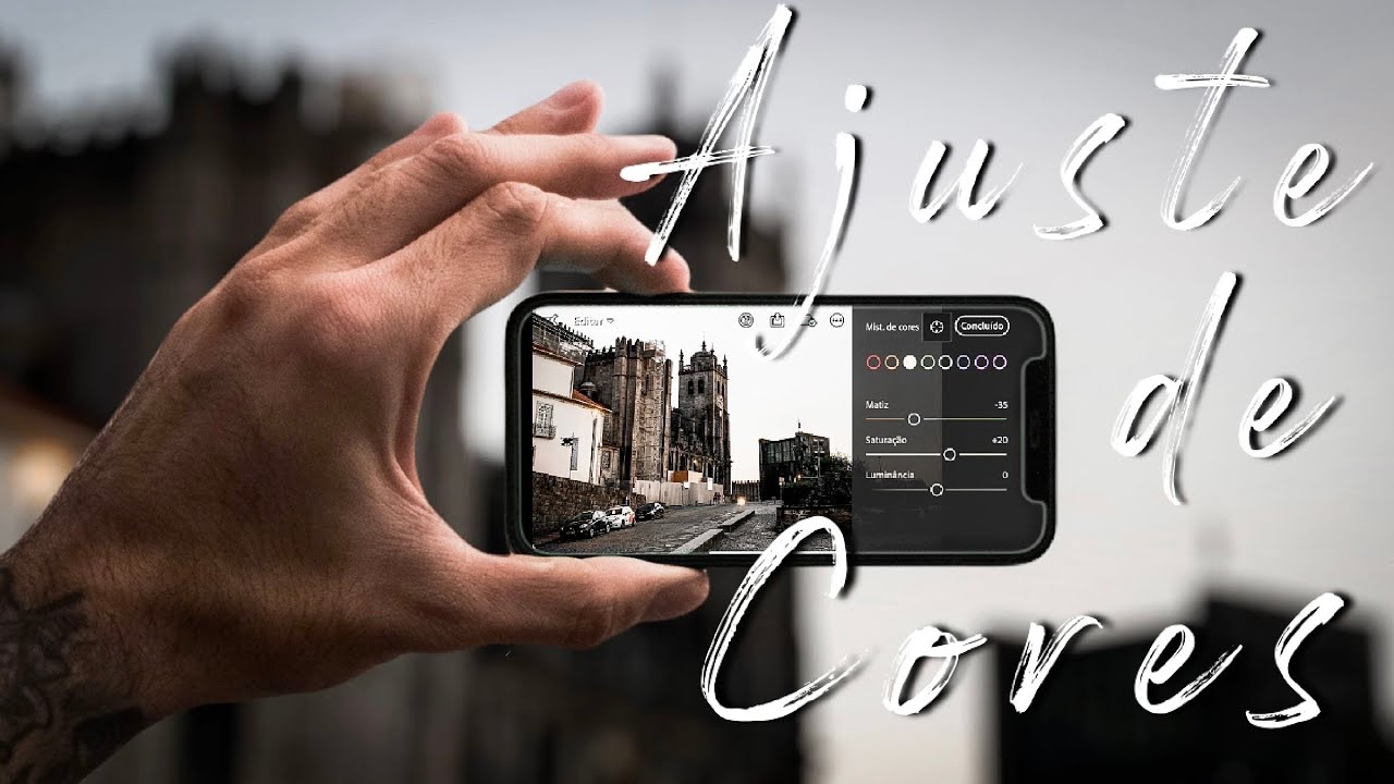 Ajuste de Cores no Lightroom Mobile
