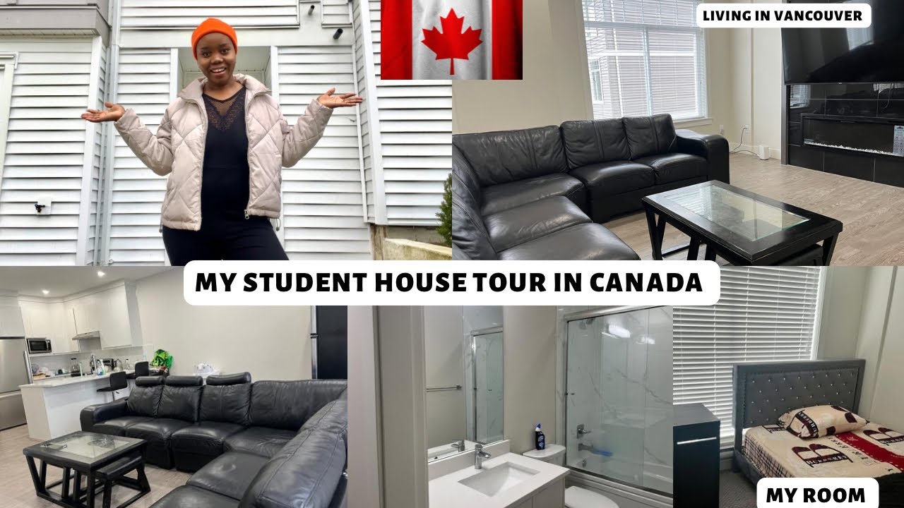 ТУР ПО ДОМУ С 5 СПАЛЬНЯМИ В КАНАДЕ 🇨🇦 | Аренда + Как я нашёл жильё, будучи иностранным студентом