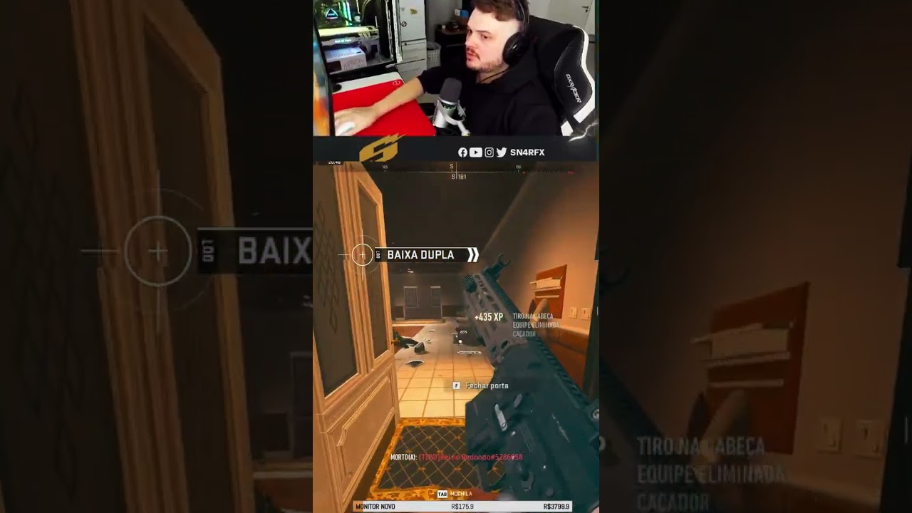 SNARFX FEZ O CARA TILTAR #warzone2 #shorts