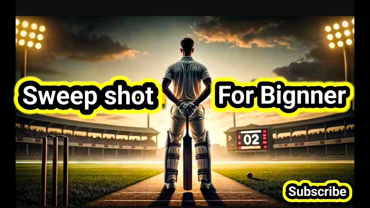 🏏 Sweep Shot for Beginners | Step-by-Step Coaching Guide 🔥