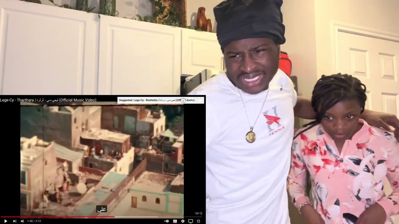 Americans reacts to Lege-Cy - Tharthara | ليجي-سي - ثرثرة (REACTION Video)