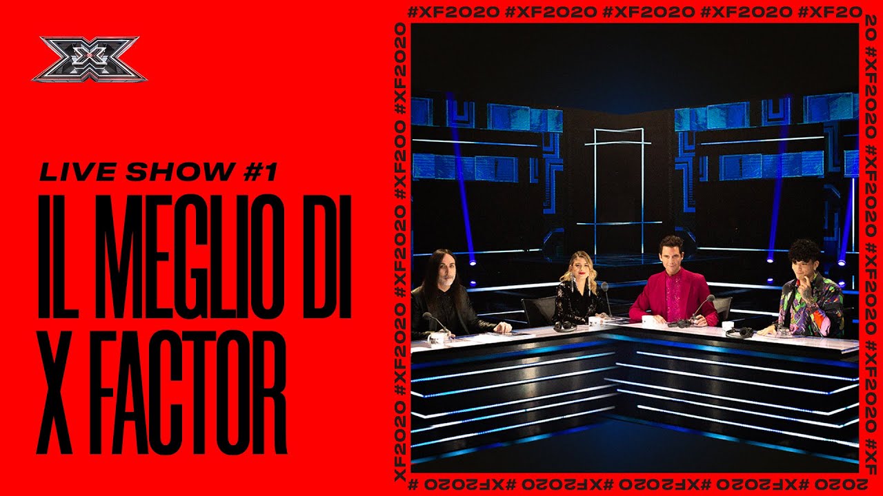 Il meglio del primo Live Show di X FACTOR 2020