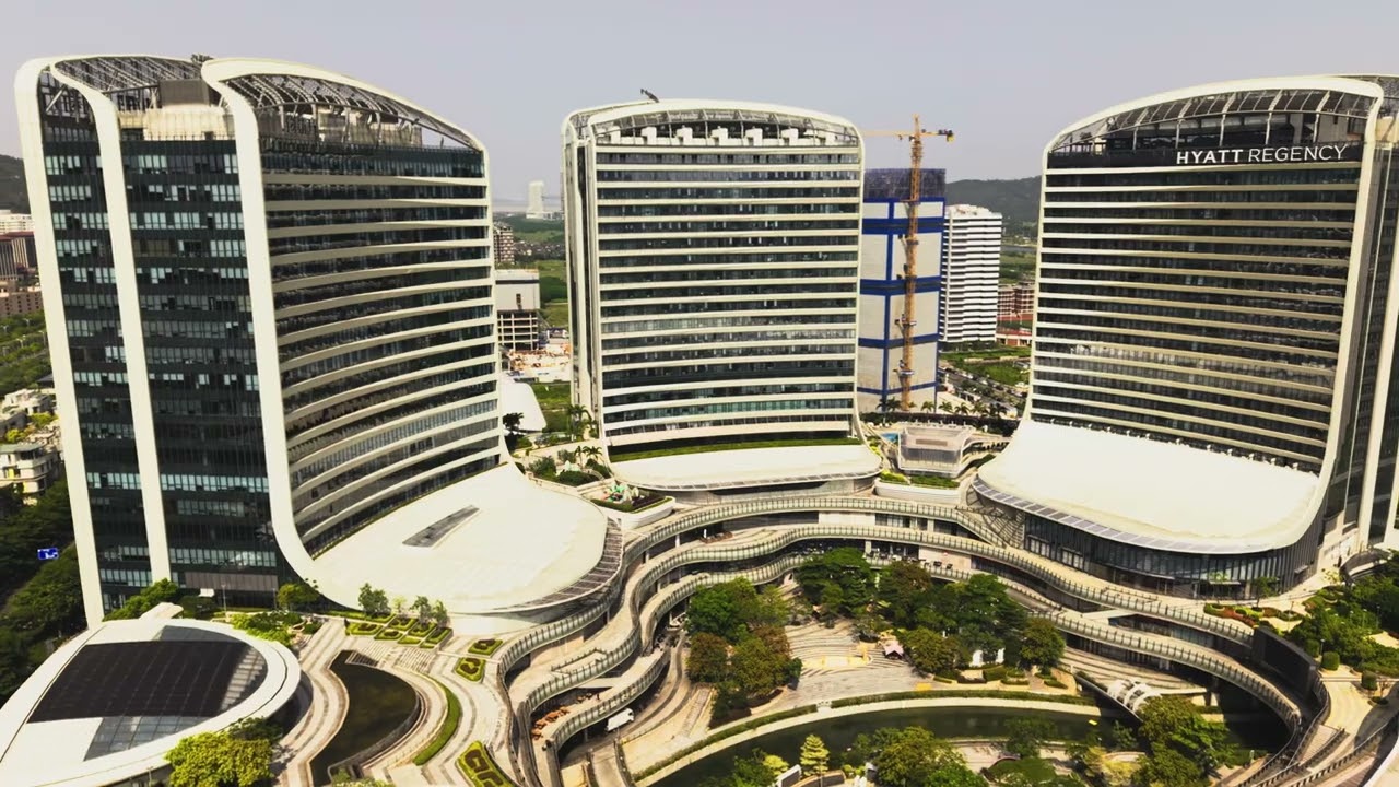 Hengqin NovoTown 橫琴創新方 Aerial Cinematography (P32a) 4K HDR