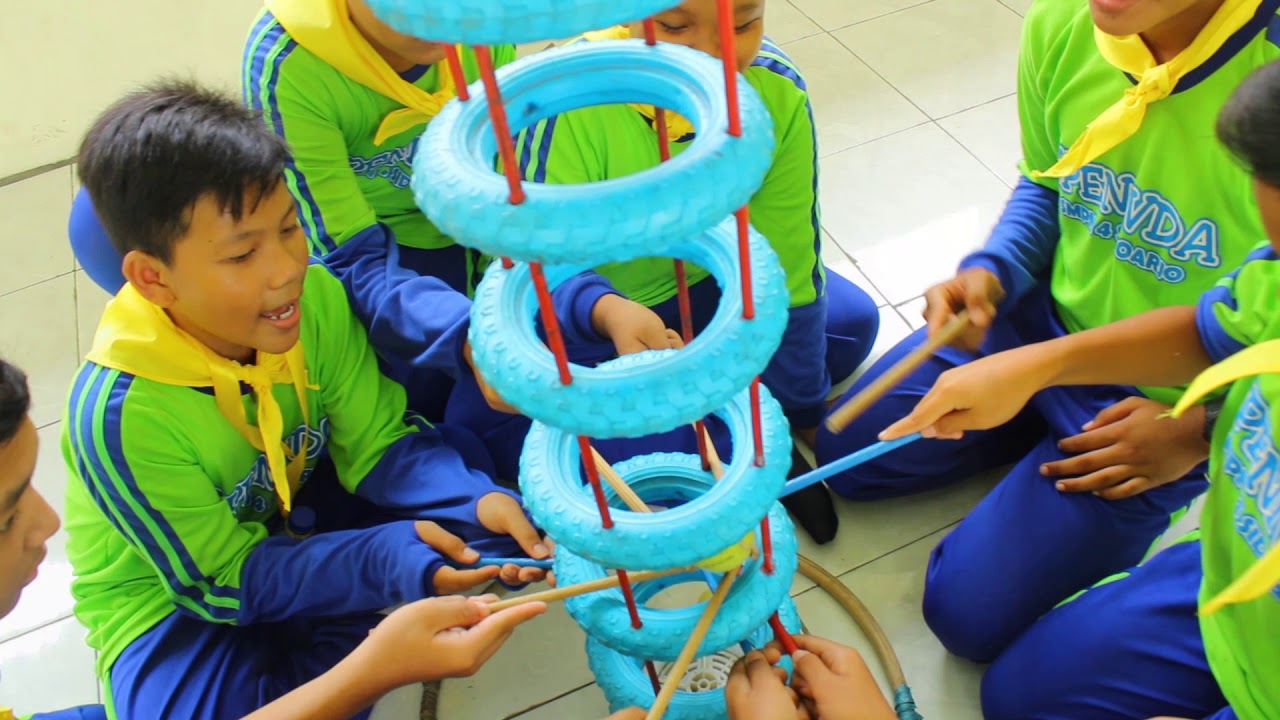 Outbound Learning & Motivasi SMPN 4 Sidoarjo at Pacet Mini Park