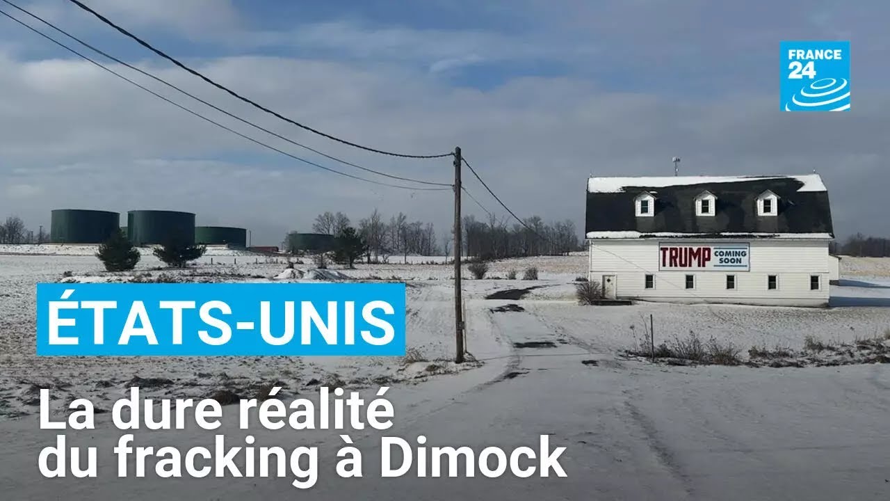 Derri&egrave;re les promesses de Trump, la dure r&eacute;alit&eacute; du fracking &agrave; Dimock &bull; FRANCE 24