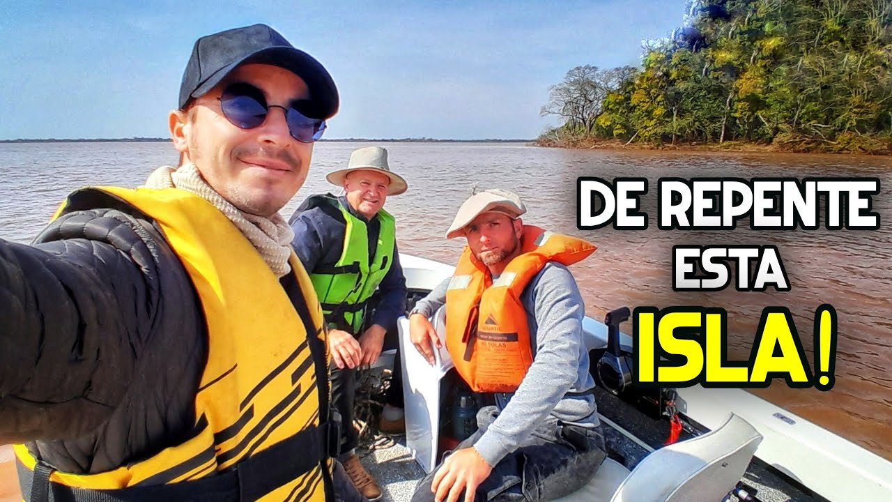 Experto de PREFECTURA me lleva a una ISLA PARADISÍACA en medio de dos PAISES | URUGUAY / ARGENTINA 