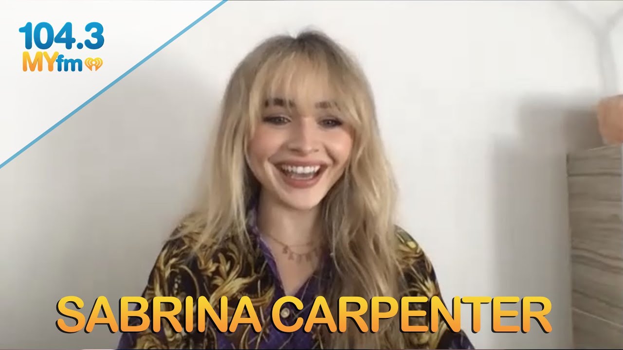 Sabrina Carpenter Talks 