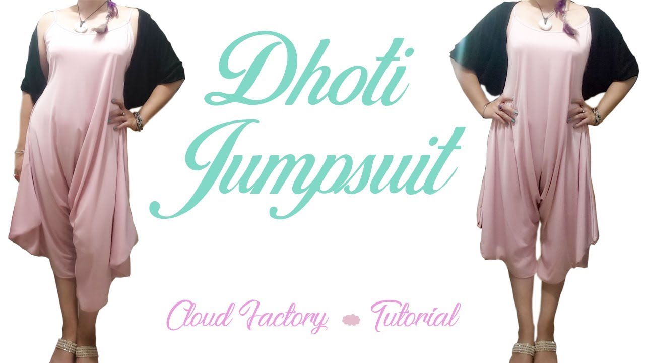 Harem Jumpsuit (Dhoti style) Tutorial ~ Cloud Factory