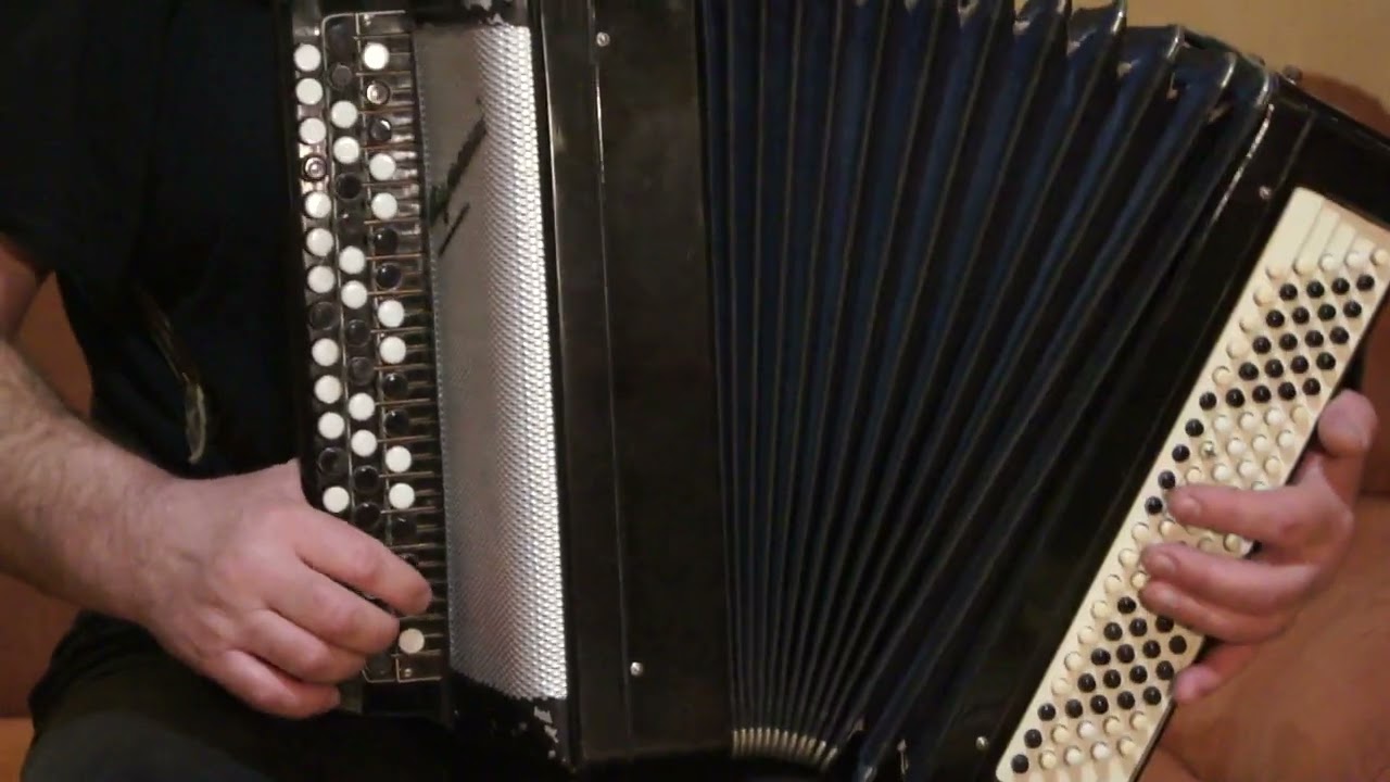 Knopfakkordeon / Bajan Tul'skij in B Melodia52/100
