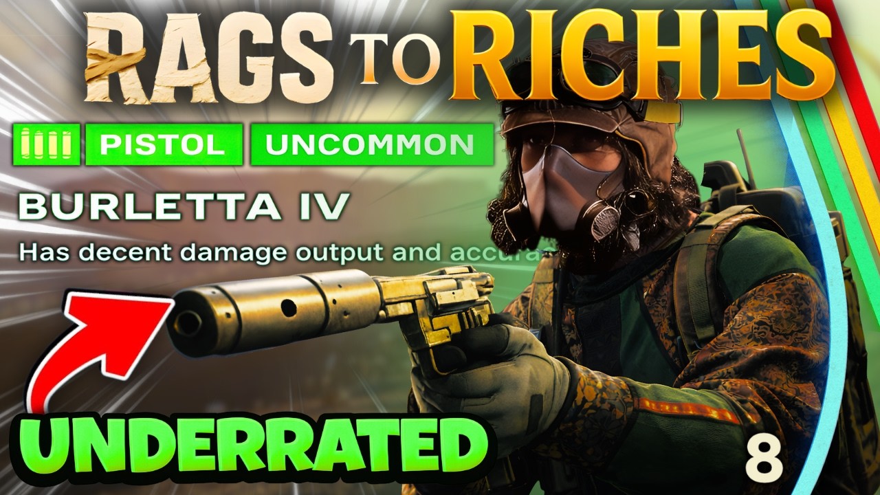 This BASIC Pistol DOMINATED Solo vs Squads… ARC Raiders (Rags To Riches EP8 S3)
