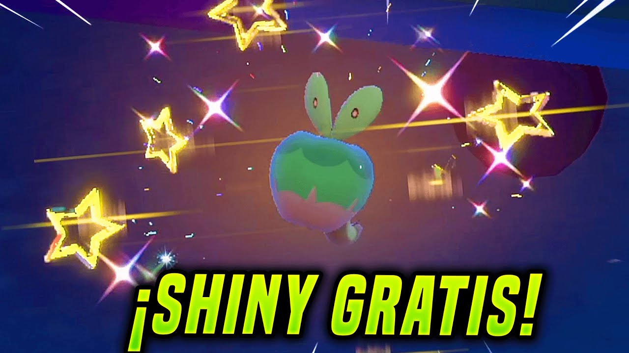 🍏 Cómo CONSEGUIR un APPLIN SHINY *SIN HACER NADA* en Pokémon Escarlata y Púrpura