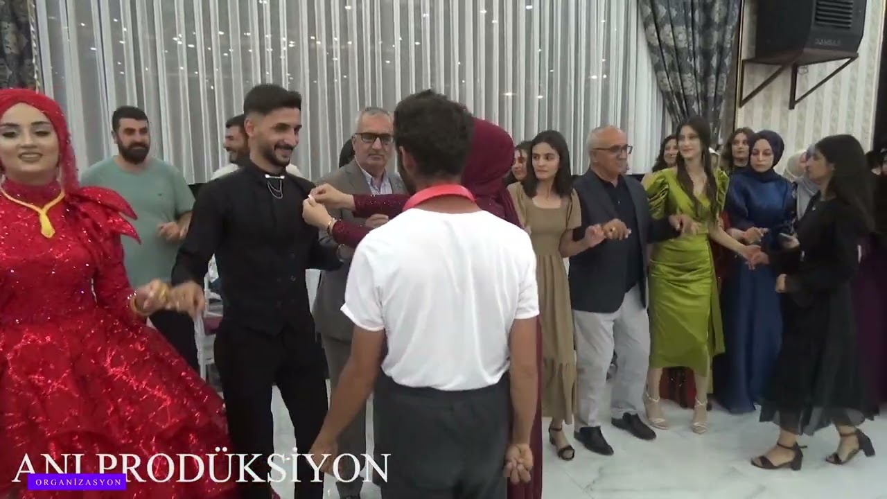 Gelin Damadın Coşkusu Bütün Misafirleri Ayağa Kaldırdı