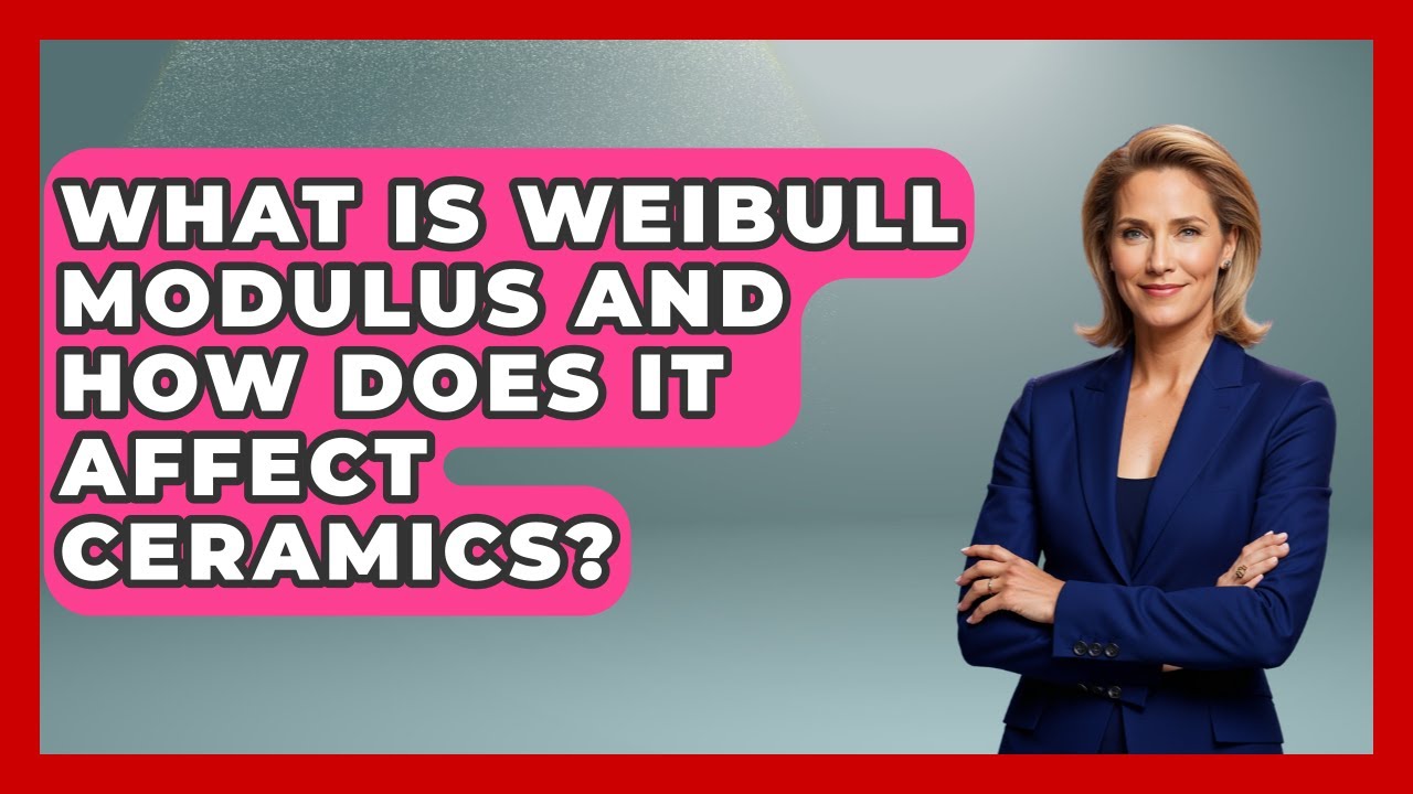 What Is Weibull Modulus And How Does It Affect Ceramics? - How Things Break