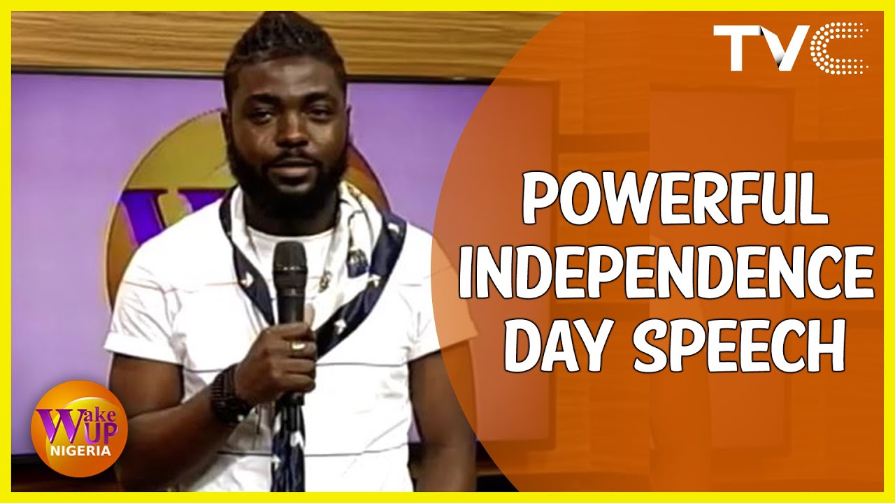 Spoken Words Artiste Delivers Powerful Independence Day Speech