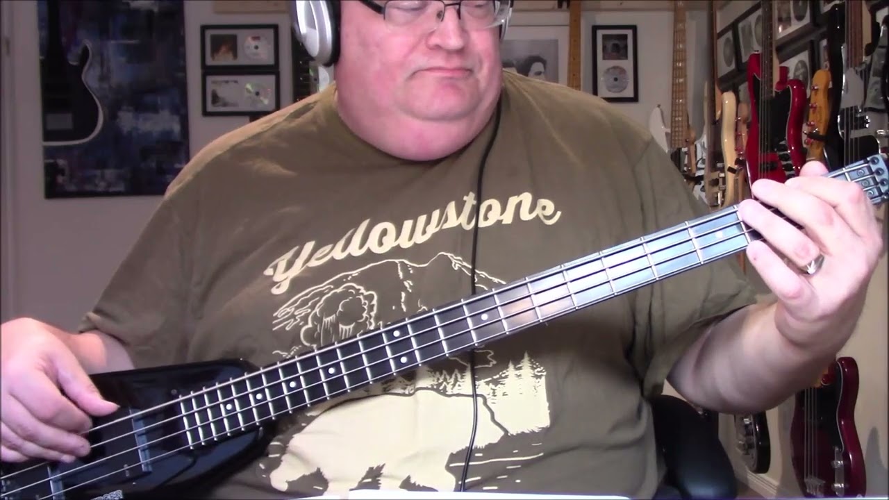 Rainbow Stone Cold Bass Cover with Notes & Tab