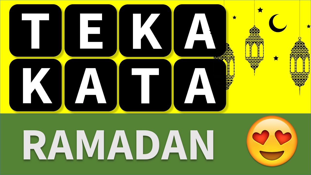 PERMAINAN TEKA KATA RAMADAN ★ GEMBIRA EDUTV 2020