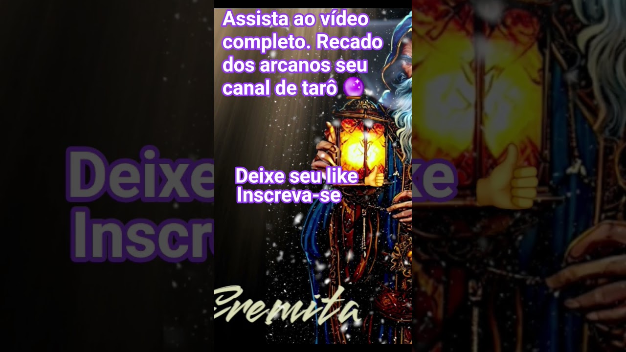 🤫*OU&Ccedil;A O RECADO DO EREMITA*