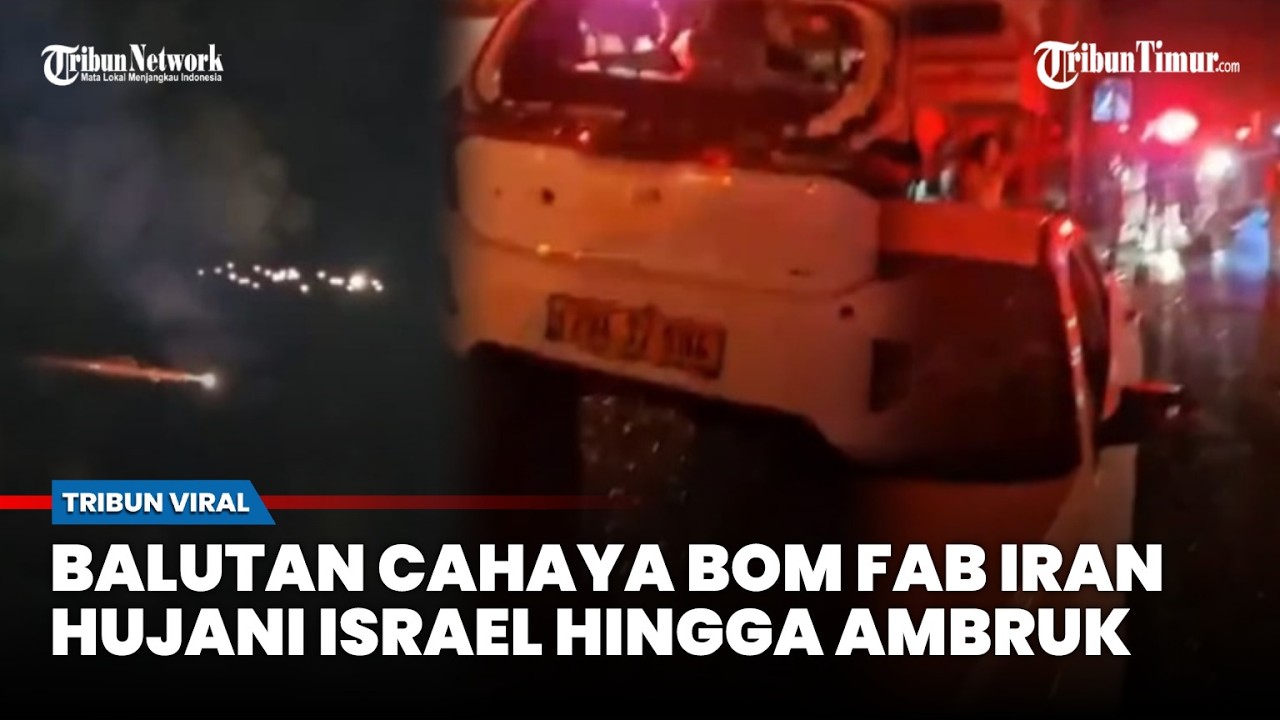 Hujan Bom FAB Iran Buat Rishon LeZion Wilayah Selatan Israel Hancur Tak Berdaya