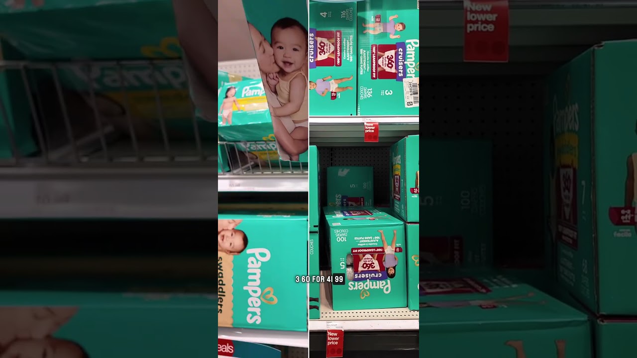 Diaper deal you can do this week at Target only using your phone from now until Saturday, January