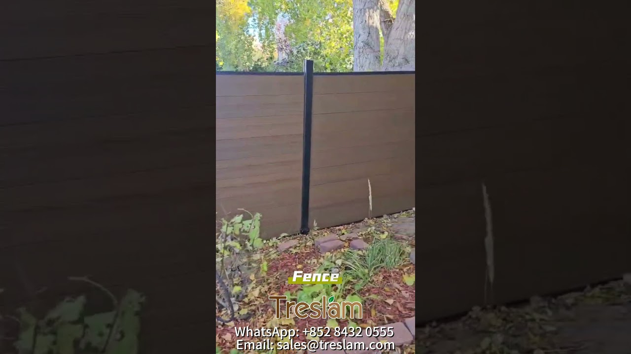 New Treslam WPC Fence Installed &ndash; Colorado Home Upgrade #diy #treslam #outdoorliving #compositefence