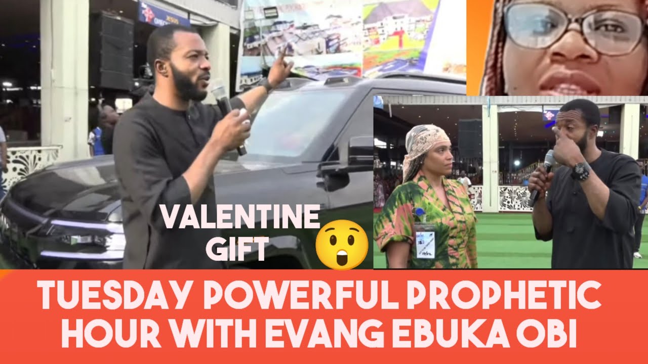 New car gift for Evang Ebuka/Tuesday powerful prophetic hour#zionprayermovementoutreachlive 