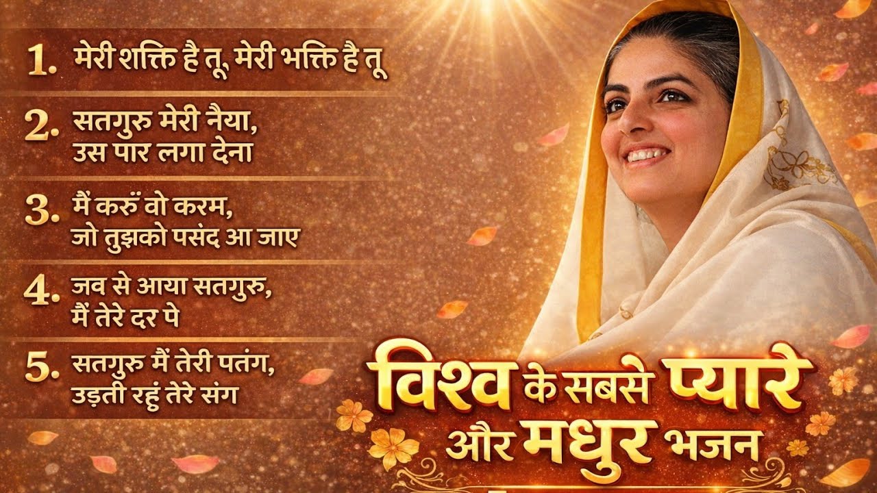 🙏 निरंकारी 5 नॉन स्टॉप भजन | सुनते ही मन शांत हो जाए | Satguru Nirankari Bhajan