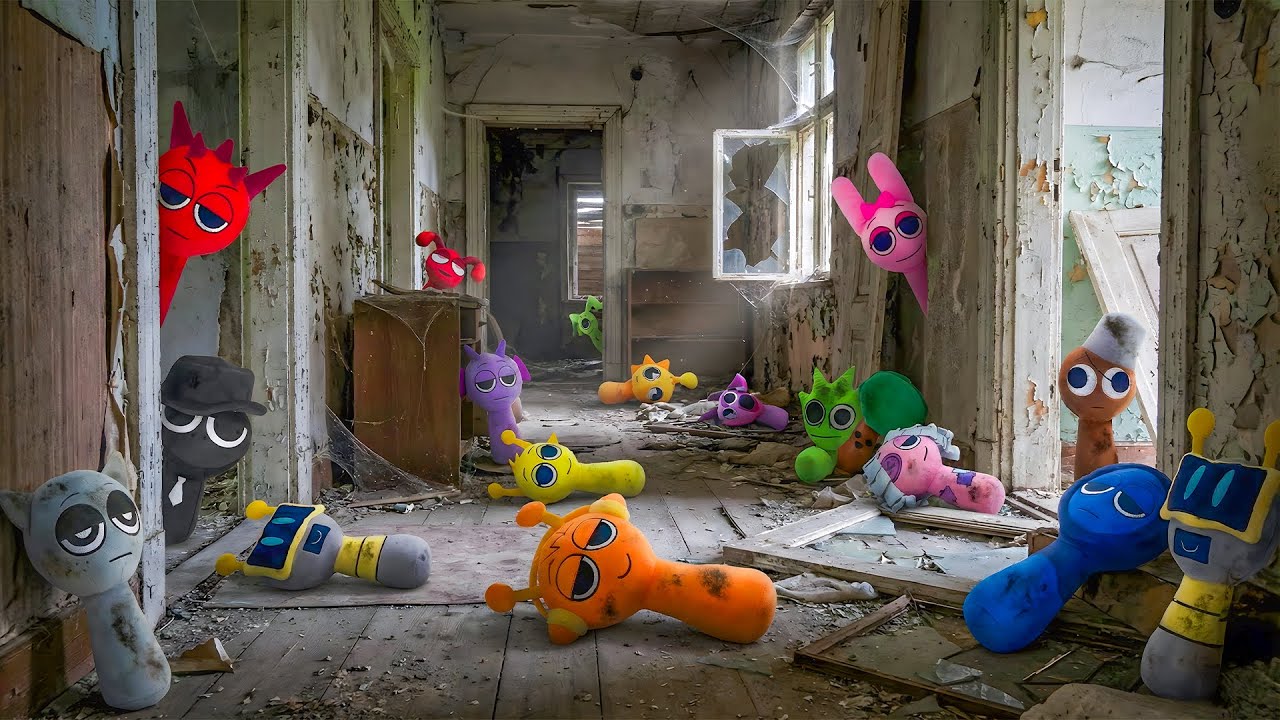 Abandoned House Exploration: All the Sprunkis Were Inside&hellip; I Didn&rsquo;t Expect This