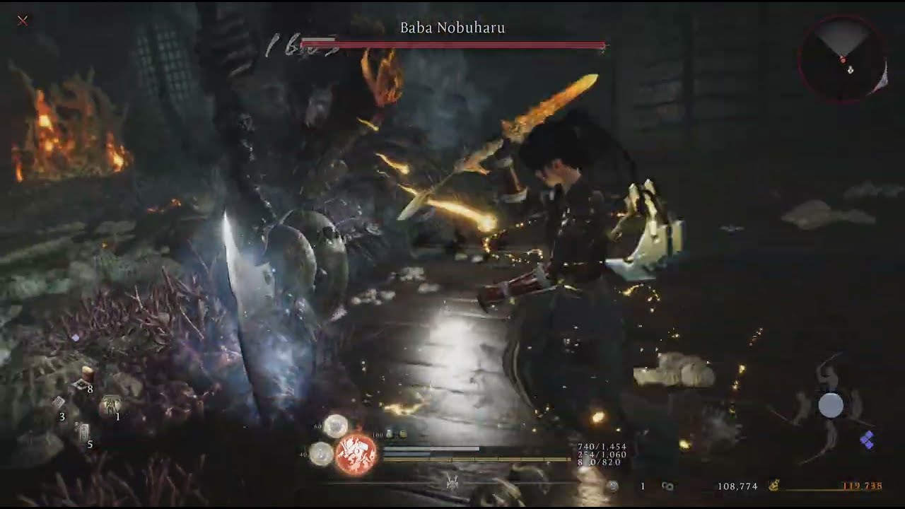 Nioh 3 Baba Nobuharu : Switchglaive