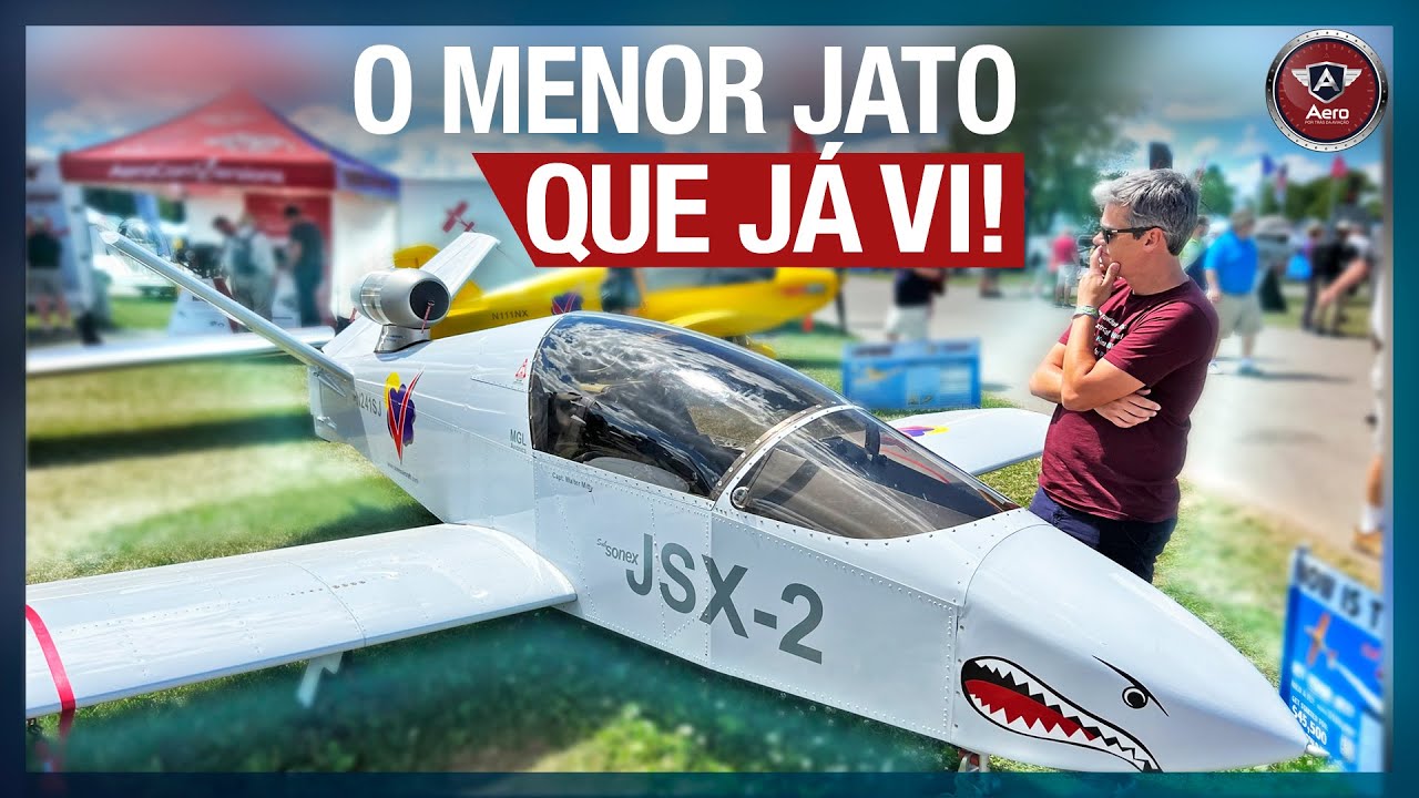 Existe um Jatinho para GUARDAR EM CASA! Seria esse o MENOR JATO DO MUNDO?