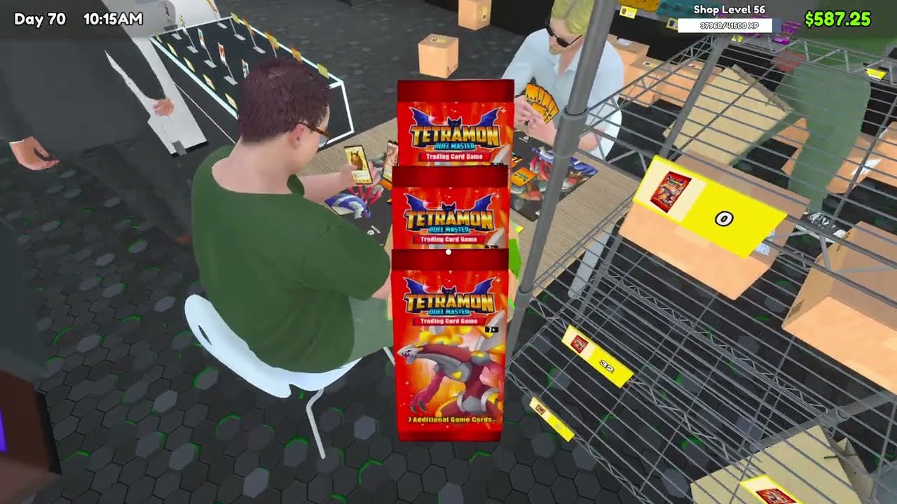TCG card shop simulator (no mods run) ep 16- the packs are flowing and the tourneys are popping off!